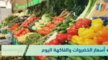 جدول أسعار الخضروات والفاكهة اليوم الاربعاء الموافق 22 يناير 2025 في الاسواق وسوق العبور