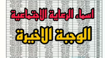 "spa.gov.iq" أسماء المشمولين بالرعاية الاجتماعية عبر رابط البوابة الإلكترونية لموقع مظلتي