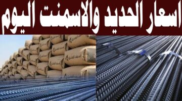 سعر الحديد والاسمنت اليوم الثلاثاء 28 يناير 2025 داخل أرض المصنع وفقًا لآخر تحديثات الاسعار