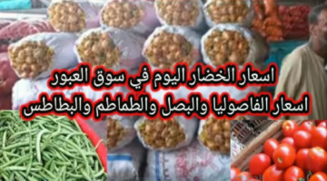 اسعار الخضار اليوم في سوق العبور بالكيلو لجميع التجار والمُستهلكين .. تراجع 7 أصناف