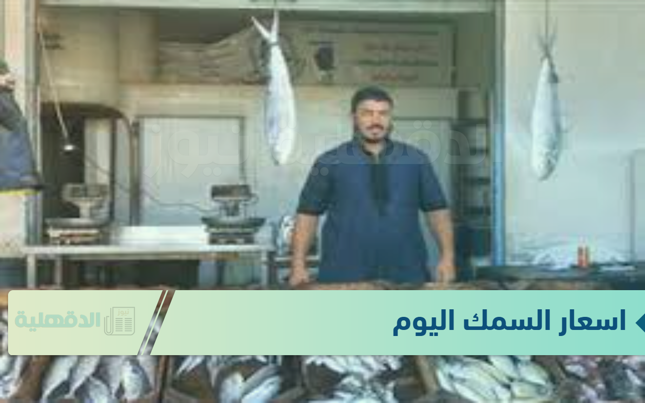 اسعار السمك اليوم الجمعة الموافق 24 يناير 2025 للمستهلك في حلقات الاسماك بالاسواق
