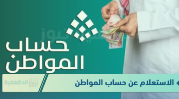 الاستعلام عن حساب المواطن باستخدام رقم الهوية عبر الرابط portal.ca.gov.sa