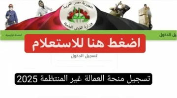 صرف منحة العمالة الغير منتظمة 2025 لهذه الفئات.. هتقبض 1000 جنيه منحة رمضان