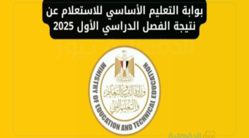 بوابة التعليم الأساسي برقم الجلوس .. رابط استعلام نتيجة الصف السادس الابتدائي بالاسم عبر eduserv.cairo.gov.eg/