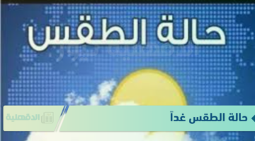 الأرصاد الجوية تعلن حالة الطقس غداً الخميس الموافق 23 يناير 2025..