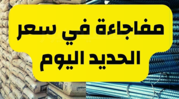"استقرار وتباين" سعر الحديد اليوم الخميس الموافق 30 يناير 2025 للمستهلك في الأسواق المحلية والمصانع والشركات