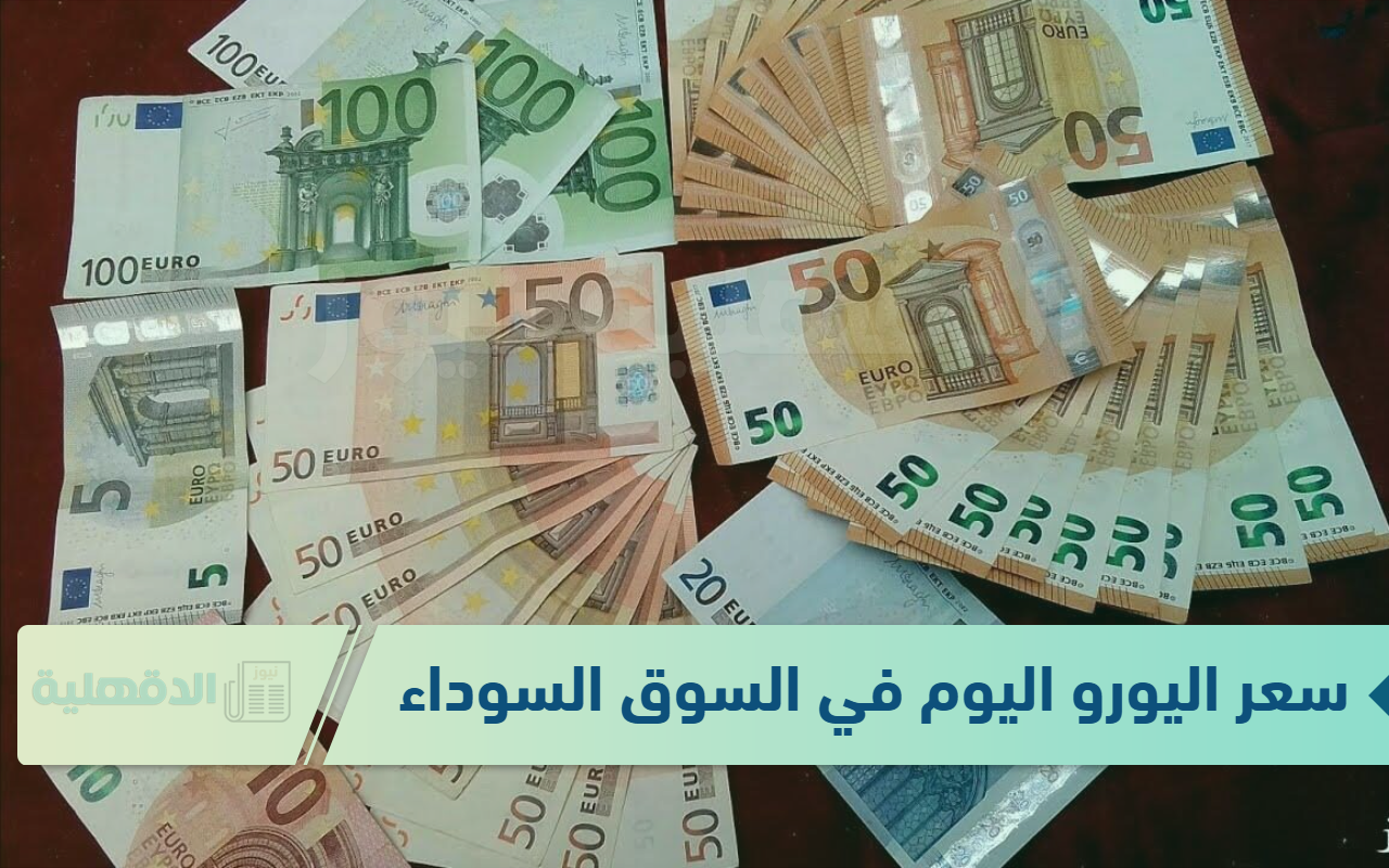 سعر اليورو اليوم في السوق السوداء والبنوك العاملة في مصر لحظة بلحظة