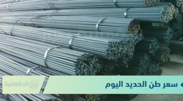 سعر طن الحديد اليوم الثلاثاء 21 يناير 205 للمستهلك في الأسواق المحلية