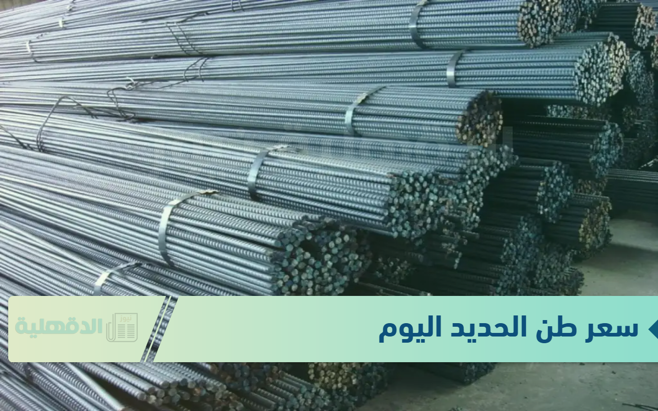 سعر طن الحديد اليوم الثلاثاء 21 يناير 205 للمستهلك في الأسواق المحلية