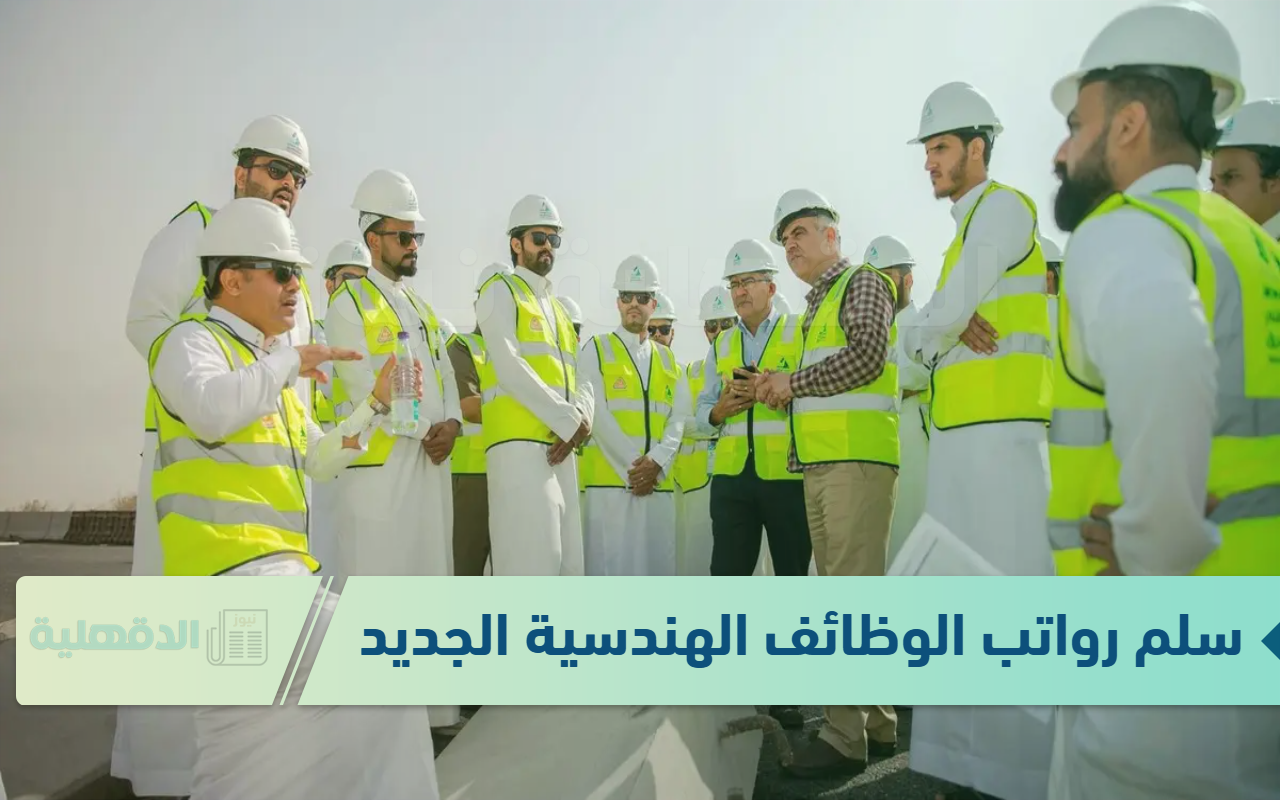 “التفاصل الكاملة” سلم رواتب الوظائف الهندسية الجديد 2025 / 1446 والهدف من الزيادة