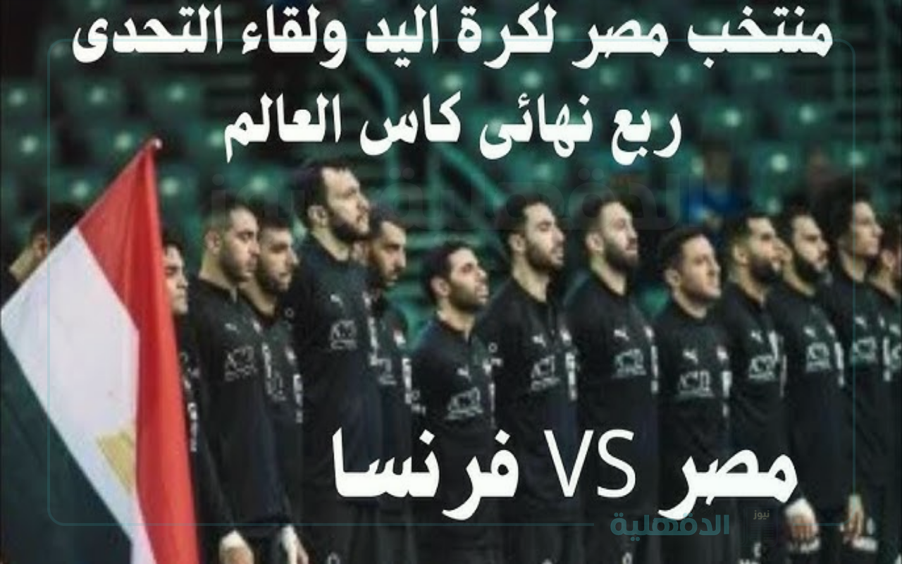 عودة دودو وأحمد عادل إلى قائمة مصر لمواجهة فرنسا في كرة اليد 2025 للدور ربع النهائي