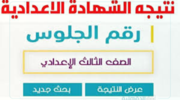 مبروك للناجحين.. نتيجة الصف الثالث الاعدادي الترم الاول 2025 "3 محافظات" بالإسم ورقم الجلوس عبر الرابط الرسمي