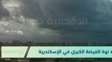 كل ما تريد معرفته عن نوة الفيضة الكبري في الإسكندرية + جدول نوات الشتاء في مصر 2025