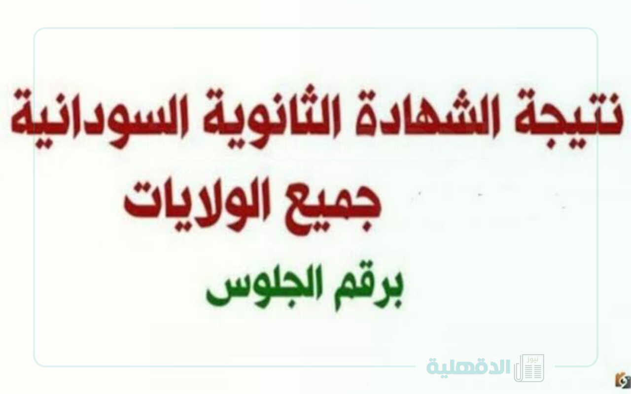 الآن نتيجة الشهادة السودانية.. اعرف نتيجتك بالاسم ورقم الجلوس على mohe.gov.sd
