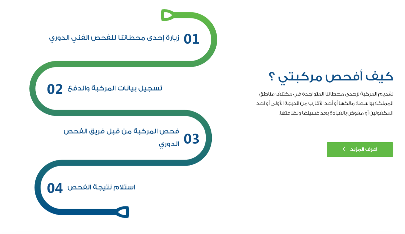 حجز موعد الفحص الفني الدوري للسيارات 1446