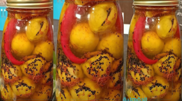 زي المحلات بالظبط ..طريقة عمل الليمون المخلل 