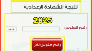 رسيماً .. رابط الاستعلام عن نتيجة الشهادة الإعدادية محافظة قنا الترم الأول 2025 برقم الجلوس