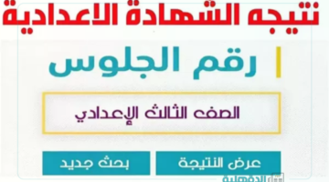نسب النجاح 74.71%.. نتيجة الشهادة الاعدادية الترم الأول 2025 محافظة الشرقية عبر البوابة الإلكترونية
