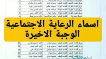 هل أنت مستفيد؟.. الاستعلام عن أسماء المشمولين بالرعاية الاجتماعية الوجبة الأخيرة 2025 عموم العراق عبر منصة مظلتي