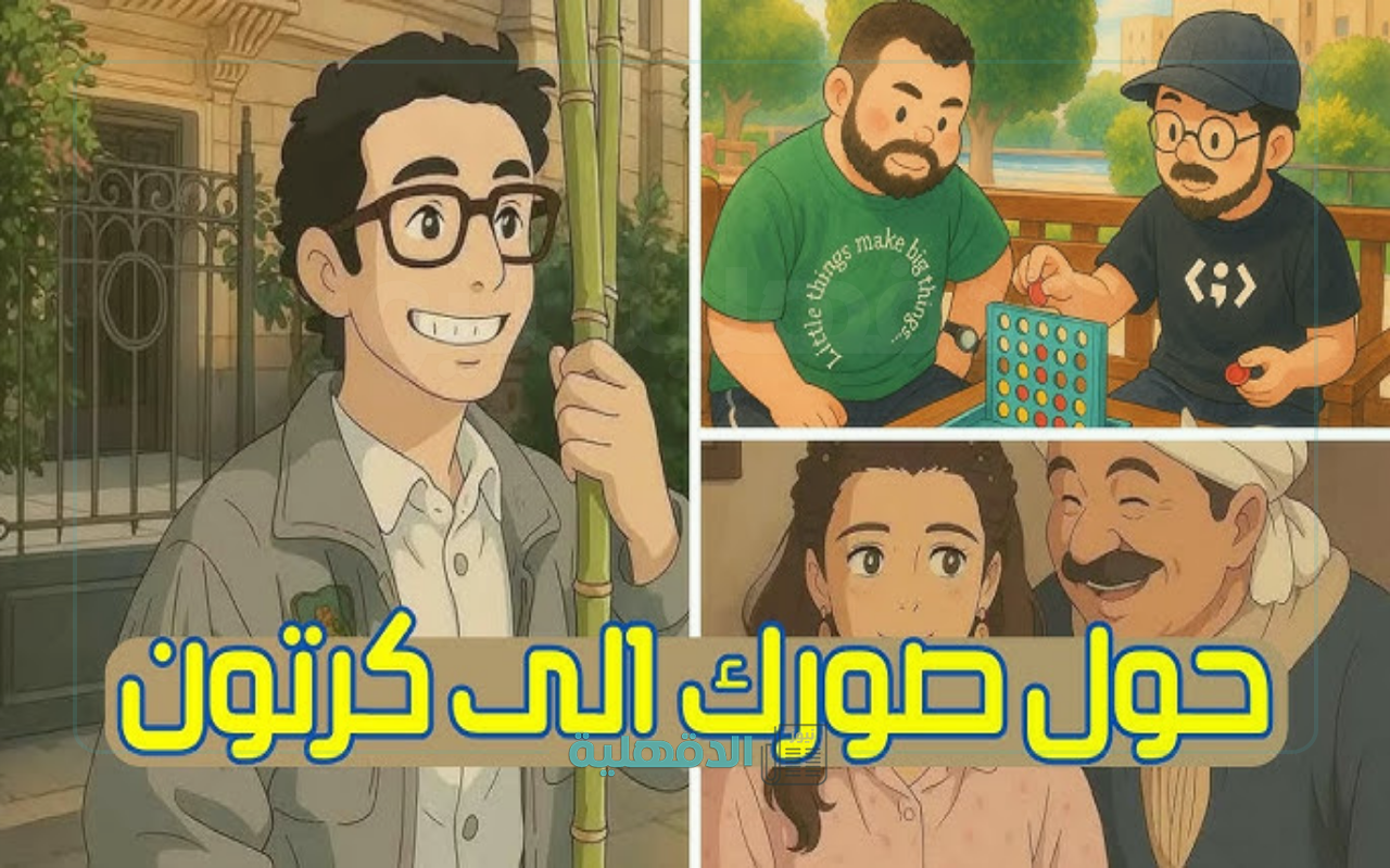 تحويل صورتك الى كرتون بالذكاء الاصطناعي مجاناً Studio Ghibli عبر ChatGPT