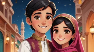 صور عيد الفطر 2025 انيمي عن طريق جيبلي استوديو studio ghibli بالذكاء الإصطناعي