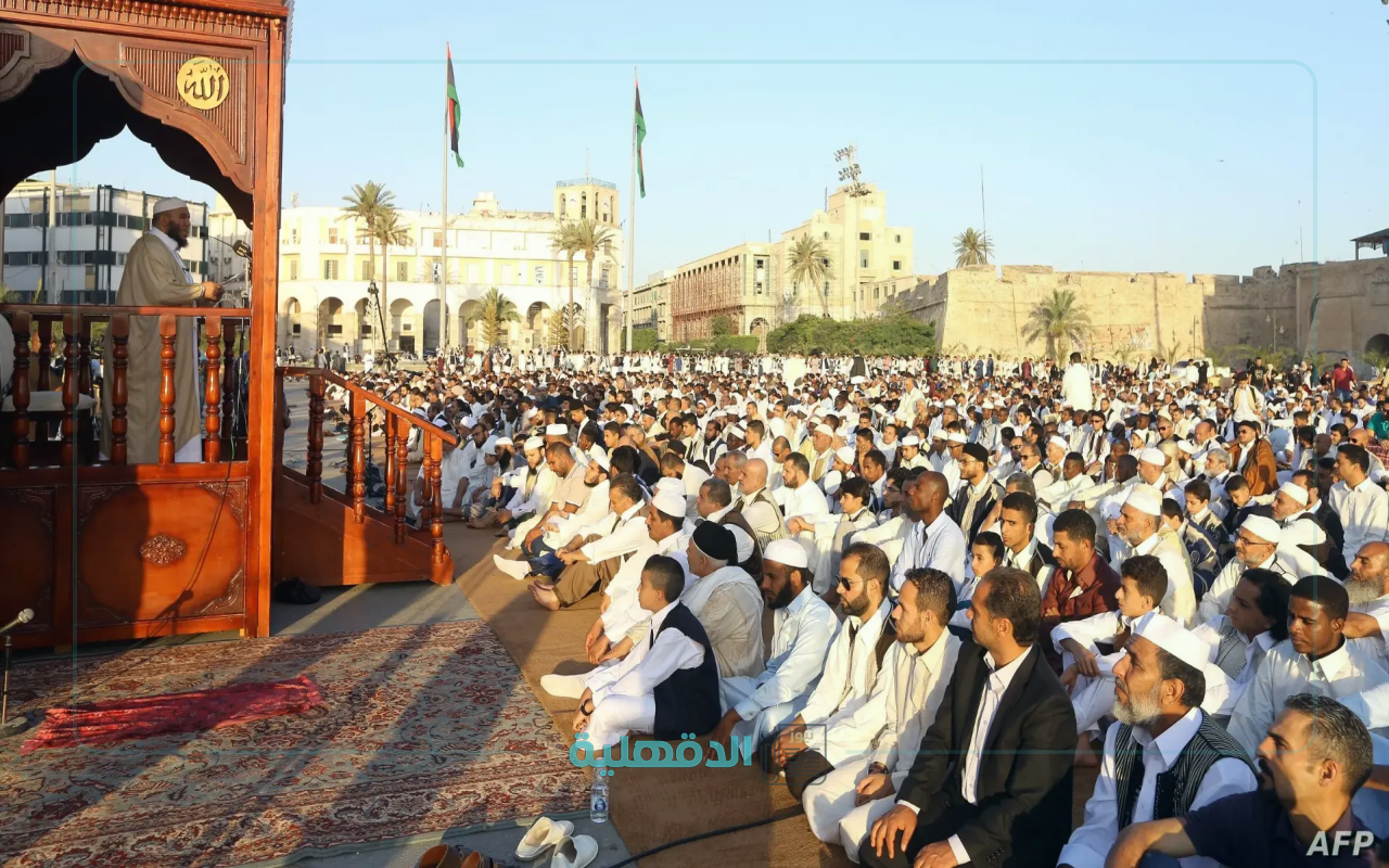 موعد صلاة العيد 2025 في ليبيا “طرابلس، بنغازي، مصراته، درنة”