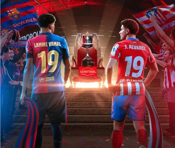 “atlético madrid vs barcelona”.. ملخص مباراة برشلونة وأتلتيكو مدريد في كأس ملك اسبانيا 2025