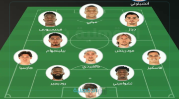 تشكيلة ريال مدريد ضد فالنسيا الرسمية Real Madrid vs. Valencia بالدوري الاسباني 2025 والقنوات الناقلة والمعلق