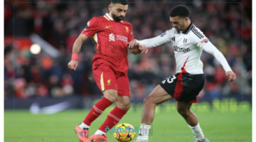 جدول ترتيب الدوري الانجليزي الممتاز بعد نهاية مباراة "fulham vs liverpool" فولهام ضد ليفربول وهزيمة الريدز