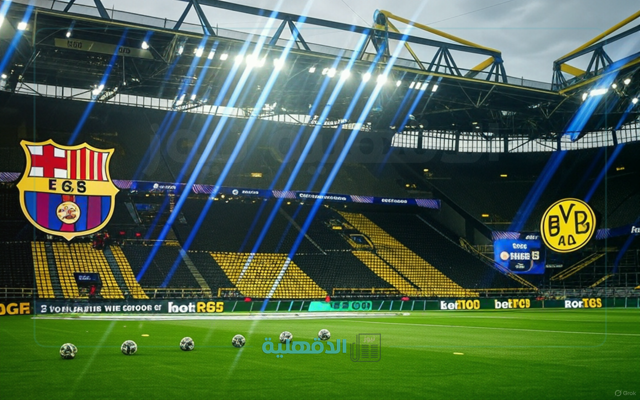 “barcelona vs dortmund” القنوات الناقلة لمباراة برشلونة وبروسيا دورتموند والمعلق في إياب ربع نهائي دوري الأبطال