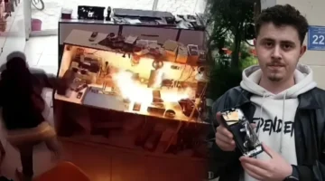 انفجار هاتف في ورشة صيانة.. فني ينجو من الحريق بأعجوبة