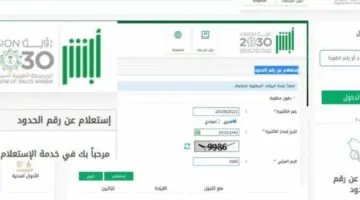 خطوات معرفة رقم الحدود عبر منصة أبشر 2025.. دليلك السريع