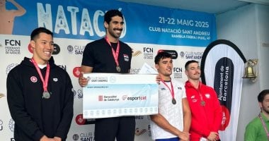 عبد الرحمن هريدى يحصد ذهبية بطولة مارى نوستروم للسباحة.. لحظة التتويج التي لا تُنسى