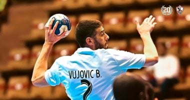 فويكوفيتش يتوج كأفضل لاعب في مواجهة الزمالك والترجي التونسي بكؤوس أفريقيا لليد