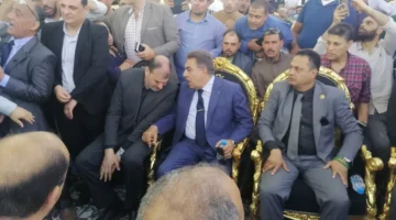 وداع مهيب في الدقهلية.. تشييع الشيخ السيد سعيد “سلطان القراء” وسط سرادق عزاء كبير