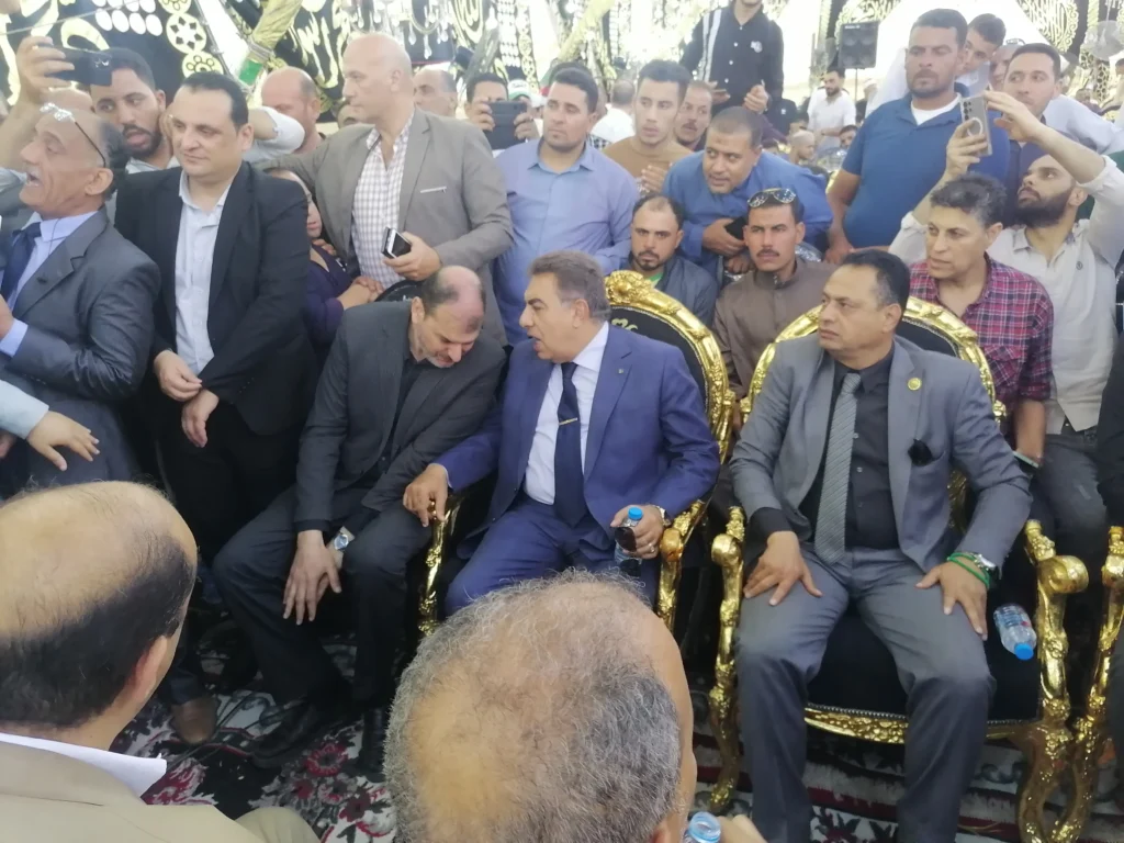 وداع مهيب في الدقهلية.. تشييع الشيخ السيد سعيد “سلطان القراء” وسط سرادق عزاء كبير