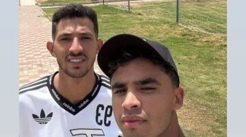 مشاركة أحمد فتوح والجفالي في تدريبات فردية بنادي الزمالك 2025