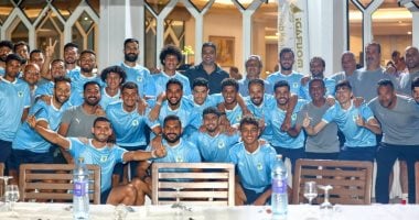 نبيل الكوكي ينظم مأدبة عشاء خاصة للاعبي وأفراد بعثة المصري في معسكر تونس 2025