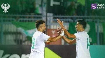 الشوط الأول.. المصري يفتتح التسجيل بهدف صلاح محسن في مواجهة طلائع الجيش 1-0 (فيديو)