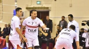 بعثة فريق رجال طائرة الزمالك تغادر إلى الإمارات اليوم للمنافسة في دورة ودية
