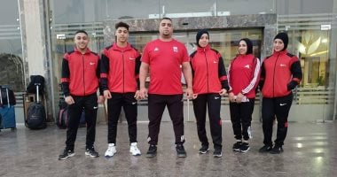 عبير مصطفى تحقق 6 ميداليات ذهبية في وزن 65 كجم ببطولة أفريقيا للأثقال 2025.