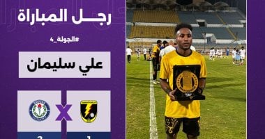 على سليمان يتألق في مباراة كهرباء الإسماعيلية وسموحة بالدوري 2025