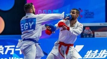 مشاركة منتخب الكاراتيه في دورة الألعاب الأفريقية بأنجولا 2025