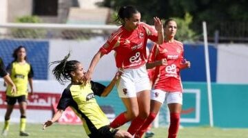 نورهان سالم تدير مباراة الأهلي وبسيون في دوري 2025 للسيدات