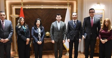 استقبال وزير الشباب للممثلة المقيمة لبرنامج الأمم المتحدة الإنمائي (UNDP) 2025