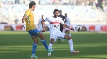 الزمالك يهيمن على الإسماعيلي بهدفين دون رد بعد مرور 60 دقيقة