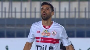 عبد الله السعيد يتوج بلقب رجل مباراة الزمالك والإسماعيلي بالدوري 2025