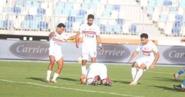 عبد الله السعيد يفتتح سجل هدفي الزمالك أمام الإسماعيلي بركلة جزاء