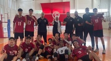 عودة أبطال أفريقيا في ناشئين وناشئات الكرة الطائرة من تونس اليوم 2025