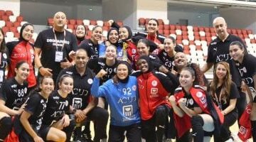 عودة فريق منتخب شابات اليد إلى القاهرة بعد حصد لقب بطولة أفريقيا اليوم 2025..